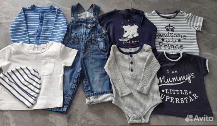 Одежда для мальчика пакетом 62-68