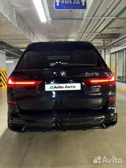 BMW X7 4.4 AT, 2019, 65 500 км