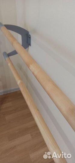 Станок балетный двухрядный настенный