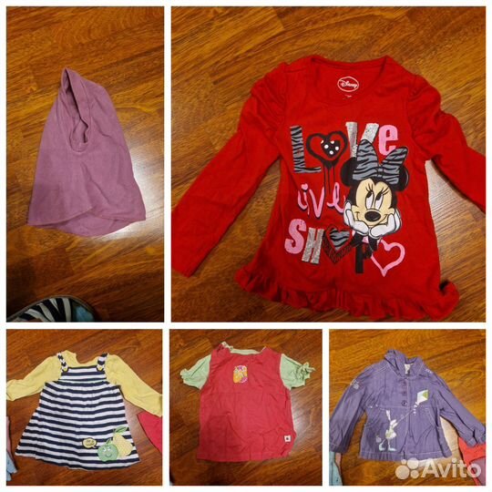 Одежда для девочки пакетом бесплатно