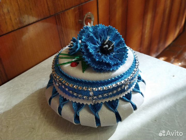 Шкатулка для укашений, ручной работы