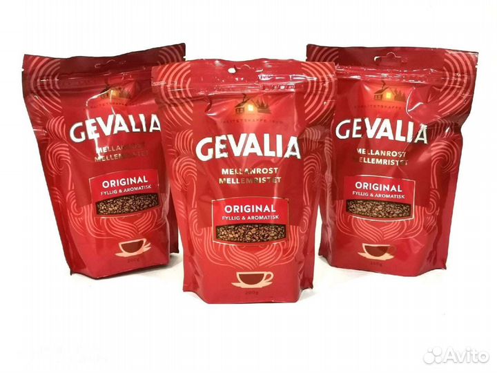 Кофе растворимый gevalia original