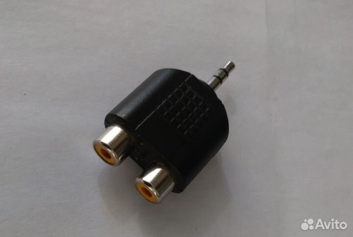 Переходник jack 3,5 mm, Разветвитель мама, папа