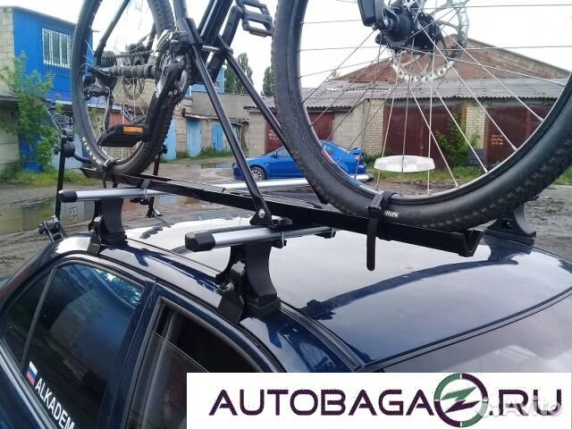 Велокрепление на крышу (бюджетный вариант)