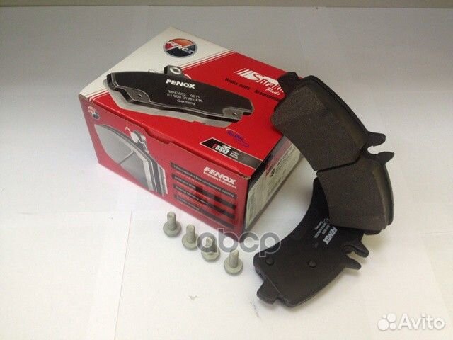 Колодки торм.зад. BP43070 fenox