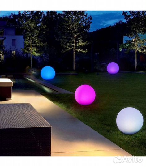 Светодиодный шар со встроенным аккумулятором