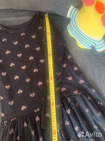 Платье H&M для девочки 6-7 лет хлопок