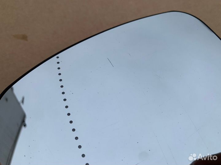 Стекло зеркала левого Fluence, Megane 3