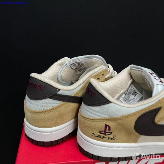 Кроссовки Nike SB Dunk x Travis Scott x Sony (Арт.20478)