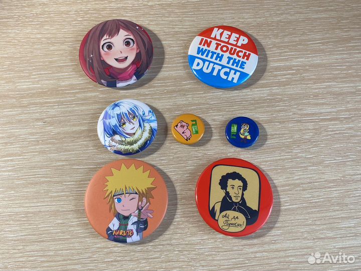 Аниме значки