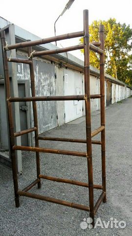 Этажерка-полка из бамбука