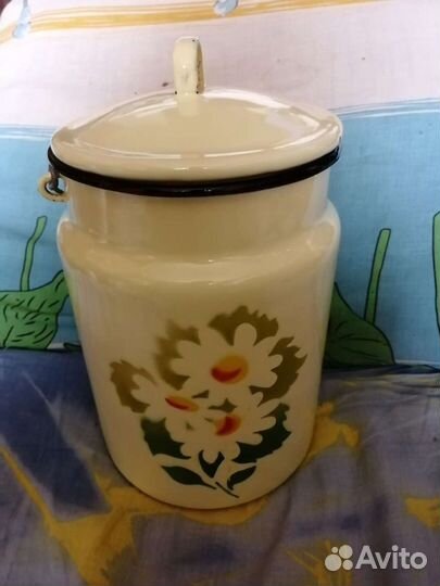 Бидон эмалированный СССР