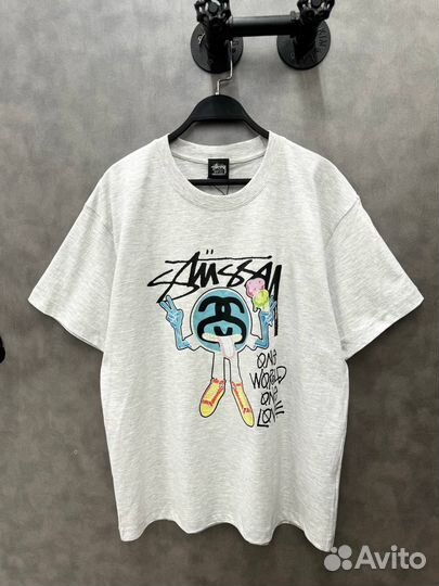 Футболка Stussy оверсайзная (New 2024)