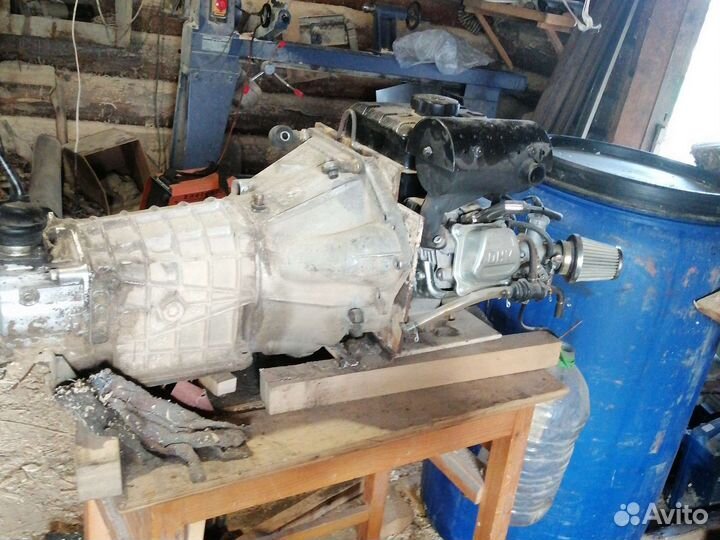 Мотор lifan+кпп от ваз 2101