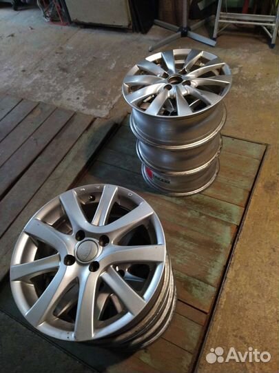 Литые диски r15 на kia rio и hyundai solaris бу