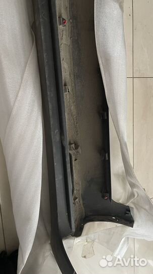 Пороги комплект на kia sportage 3 пластиковые