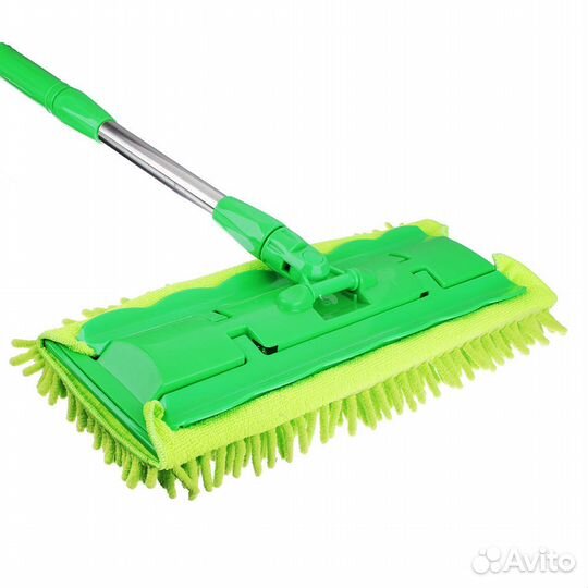 Швабра vetta микрофибра телескоп 120см 448-014