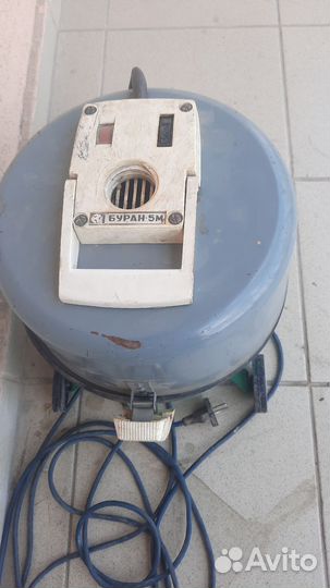 Пылесос СССР буран 5м