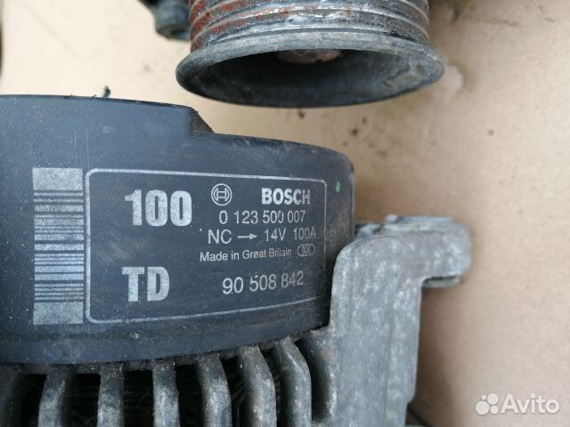 Генератор 100А Опель Омега В-Вектра Б V6