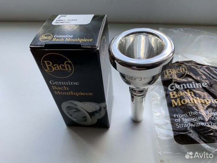Мундштук для тромбона Bach 3 (США)