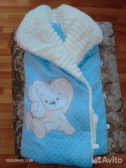 Продажа конверта на выписку для мальчика