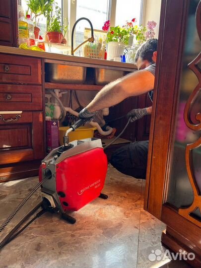 Сантехник Устранение засоров Прочистка канализации