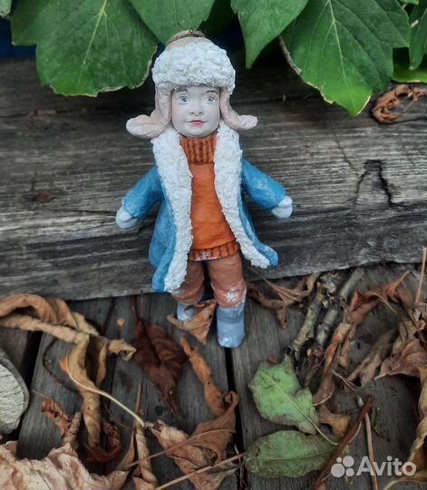 Ватные игрушки на ёлку