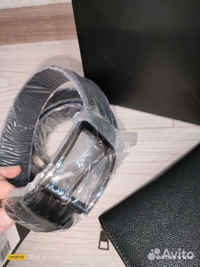 Ремень и портмоне, подарочный