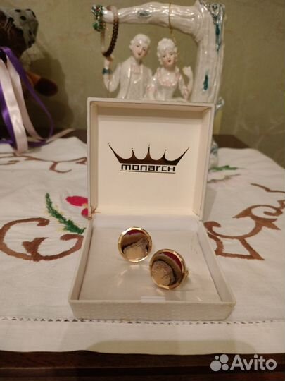 Запонки мужские СССР Monarch