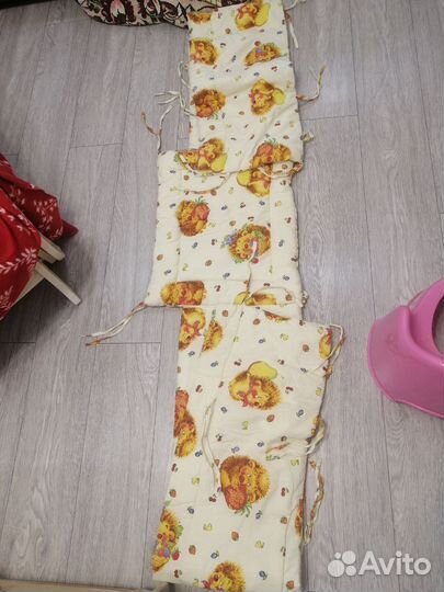 Бортики в детскую кроватку