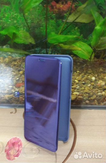 Зеркальный умный чехол для Redmi 8