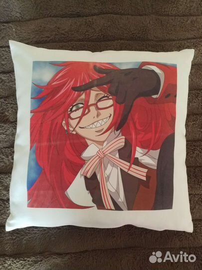 Подушка аниме тёмный дворецкий