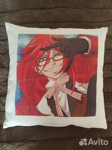 Подушка аниме тёмный дворецкий
