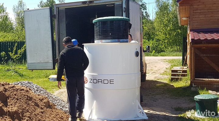 Септик монтаж в 1 день