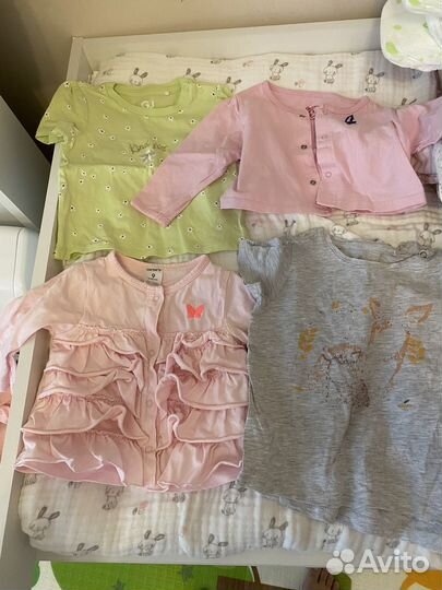 Пакет одежды для девочки- гардероб малышки 62-86