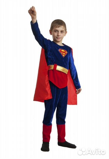Карнавальный костюм супермен,122-128