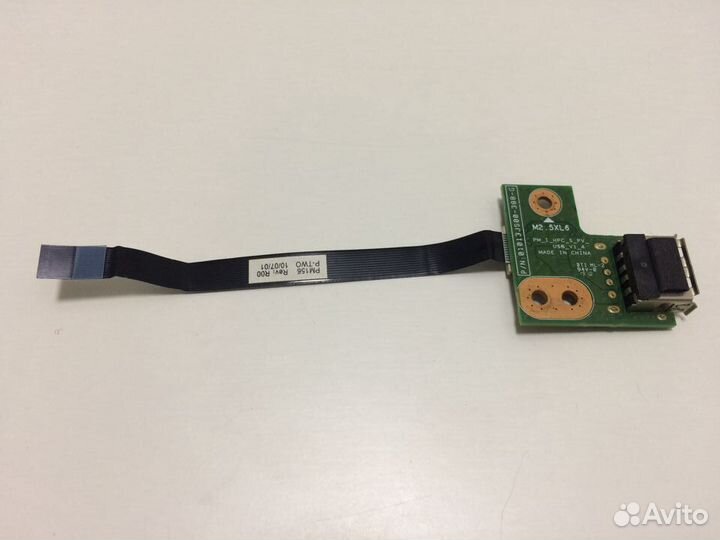 Плата USB ноутбука HP G62