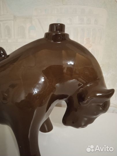 Бронь Штофы и графины СССР зубр бык