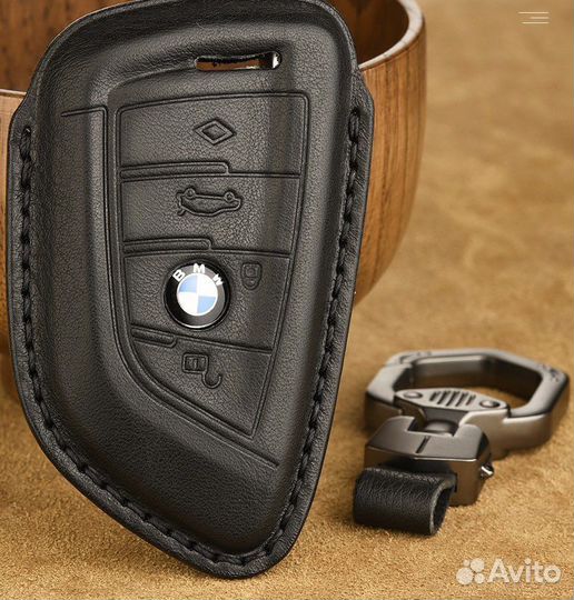 Кожаный чехол для ключа BMW G серии бмв