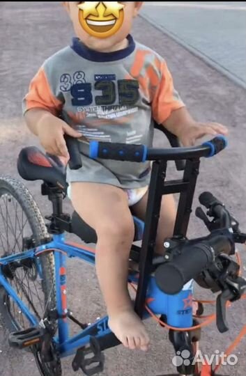 Велокресло переднее