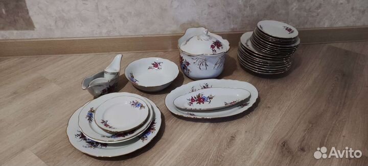 Набор столовой посуды Дулево 32 предмета