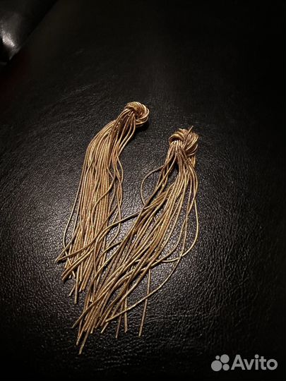 Брендовые украшения серьги