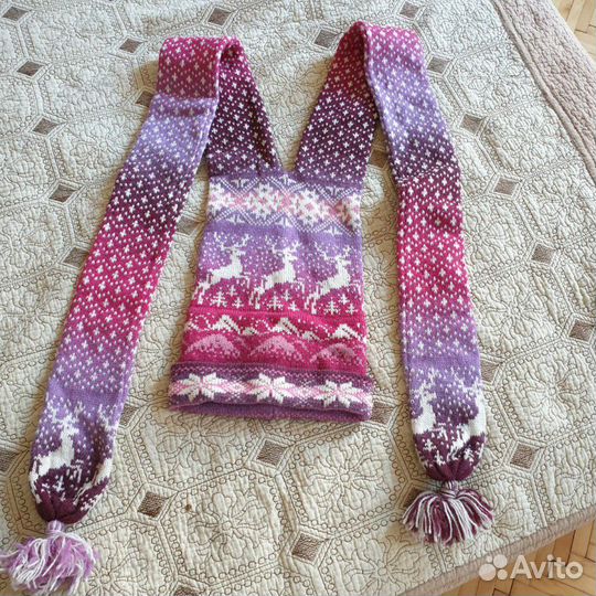 Скандинавские шапочки шерсть