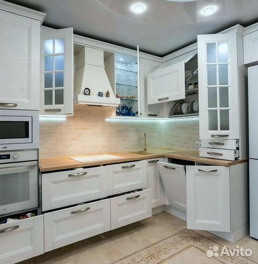 Кухонный гарнитур любой сложности под ключ