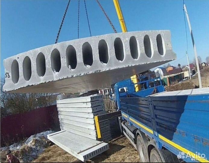 Плиты с завода - с петлями