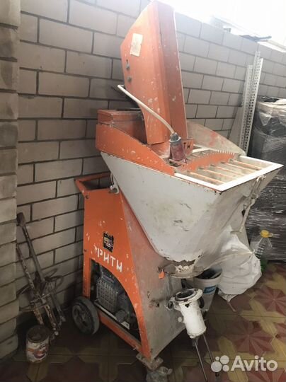 Механизированая штукатурная станция