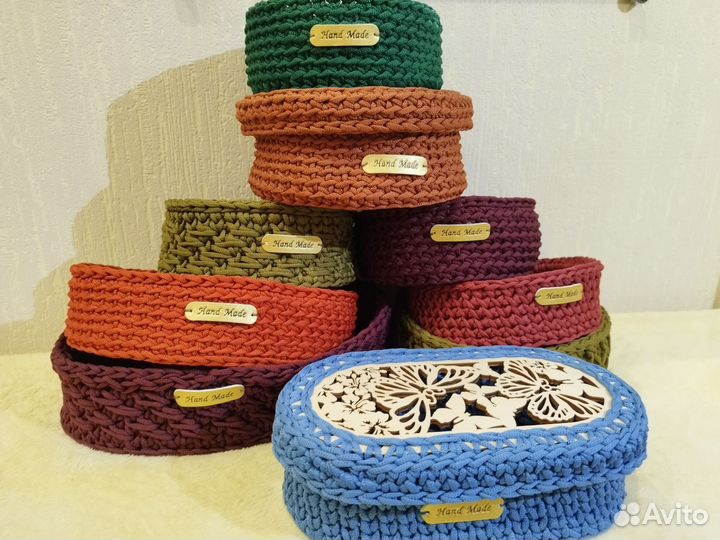 Шкатулки ручной работы в ассортименте