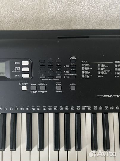 Синтезатор yamaha psr ew300