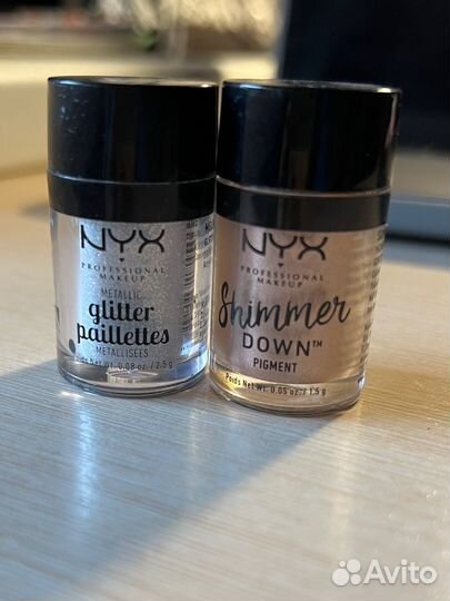 Nyx глиттер/пигмент
