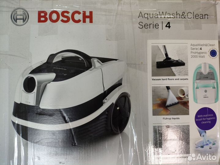 Пылесос моющий Bosch Serie 4 BWD420HYG